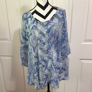 SHOW ME YOUR MUMU Sheer Moon Tunic